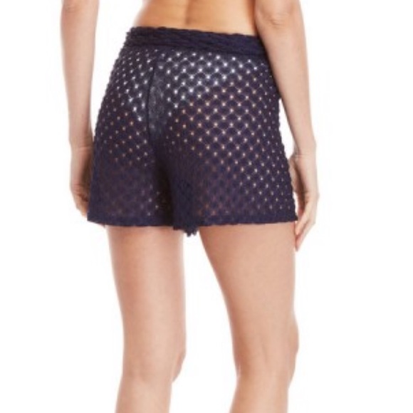 Elif for jordan taylor Crochet Tie Cover-Up Shorts - Picture 2 of 7